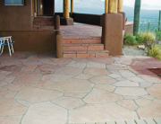 Flagstone Porch and Steps